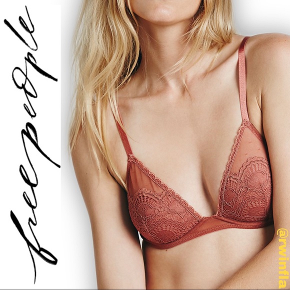 Free People Other - Free People Embrace Lace Underwire Triangle Bra